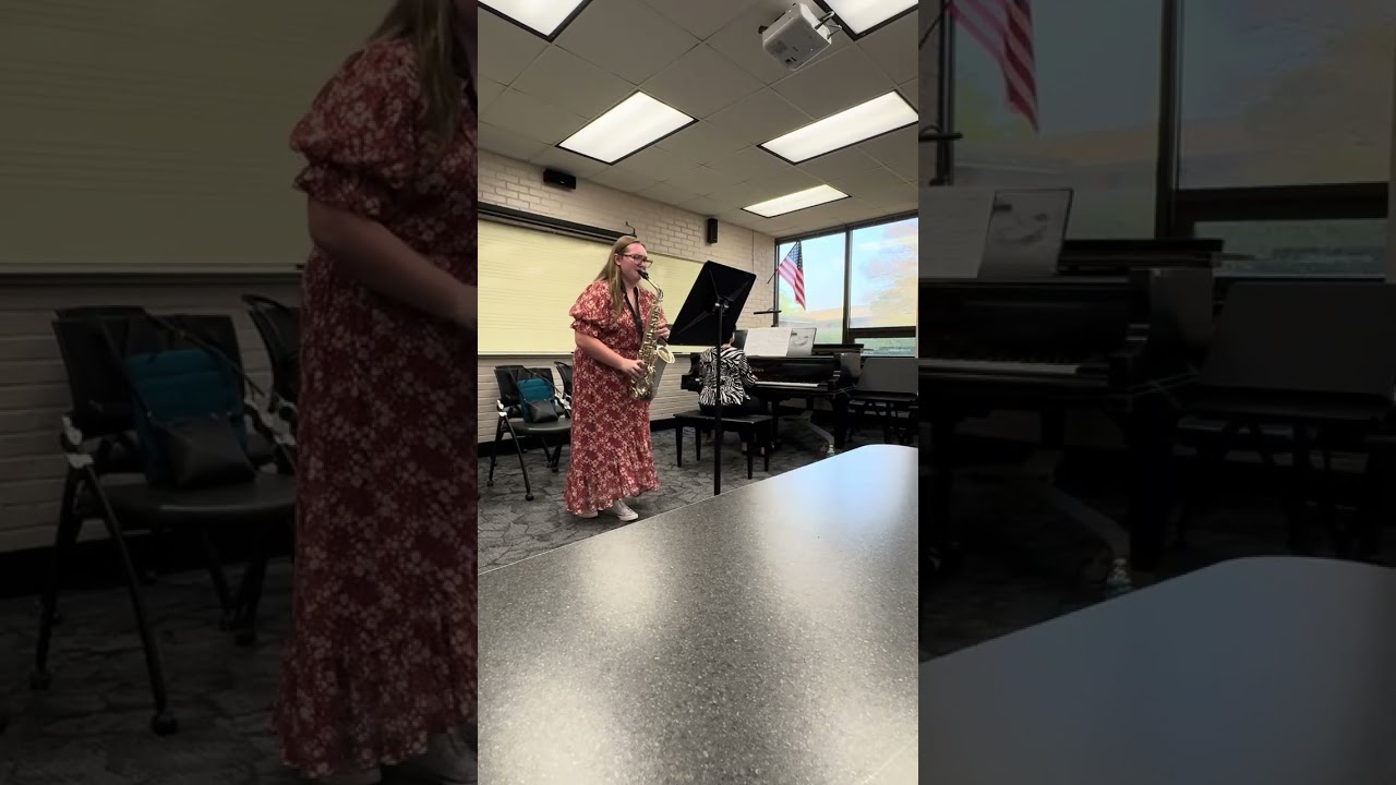 Fantasie Mauresque- F. Combelle, Voxman. Alto saxophone.