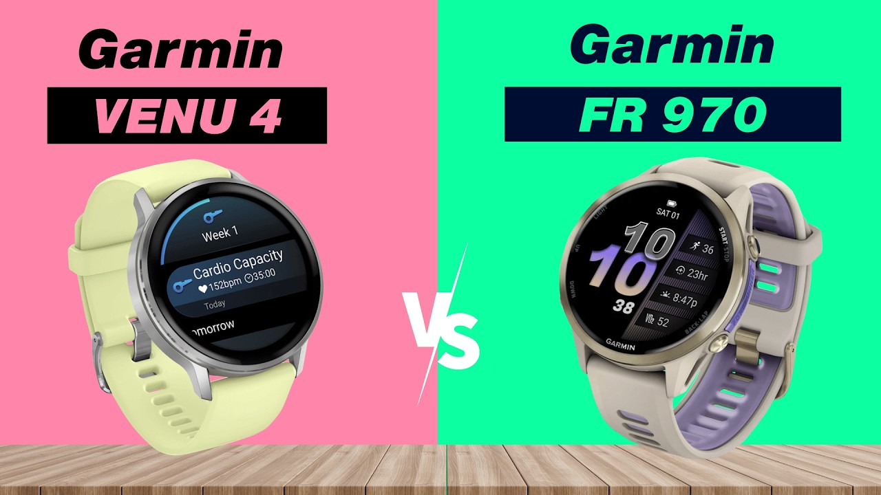 garmin venu 4 VS garmin forerunner 970