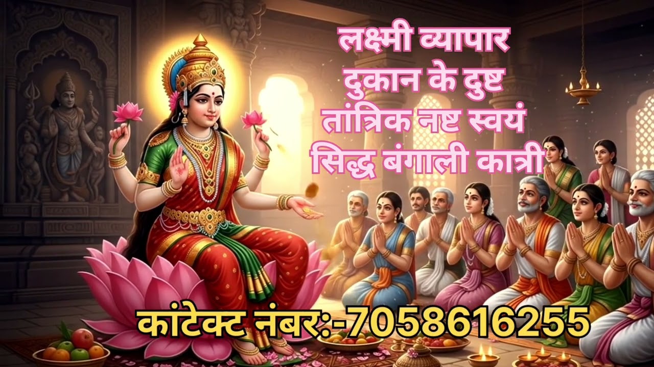  कात्री मंत्र विद्या आपके लक्ष्मी मां के ऊपर तांत्रिक जो बंधन डालें सब खत्म हो बंगाली कात्री मंत्र 