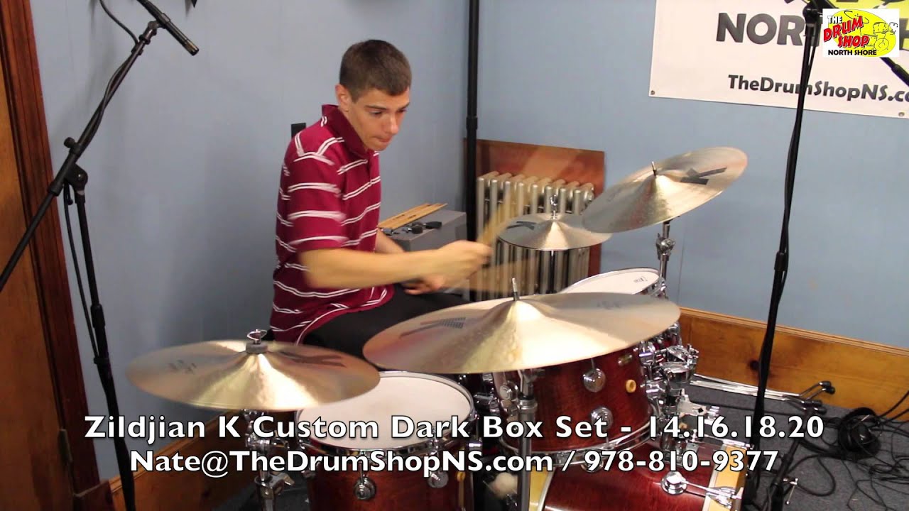 Zildjian K Custom Dark Box Set - The Drum Shop North Shore