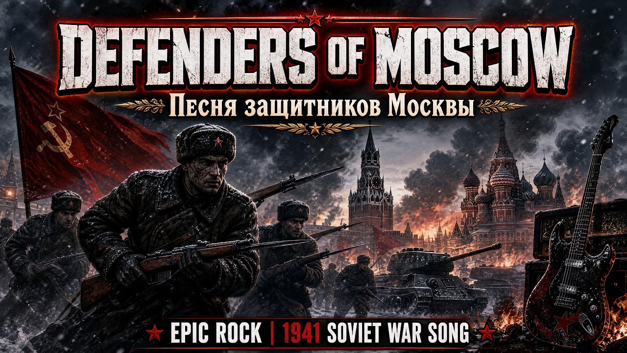 Defend Moscow 1941 &mdash; March of the Defenders of Moscow | Epic Rock
