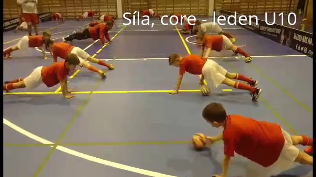 Síla, core, opičí dráha - leden U10