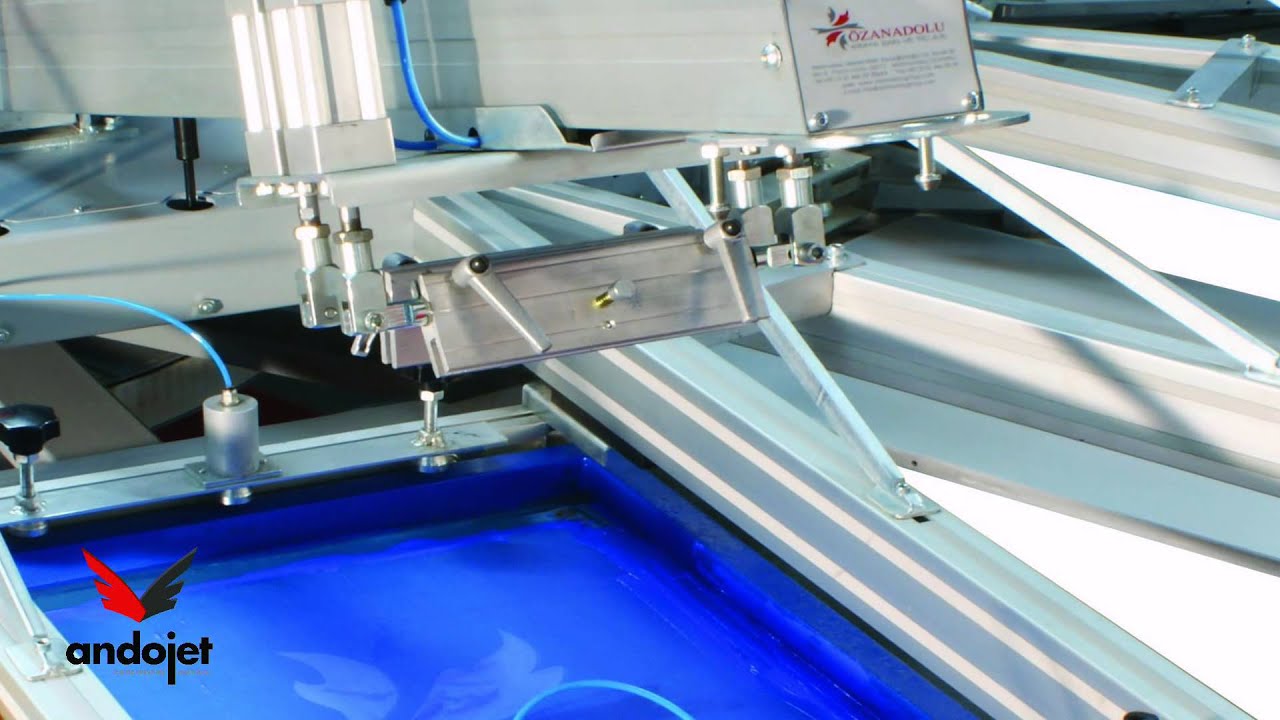Textile Printing Machines - Andojet Ahtapot Baskı Makinesi