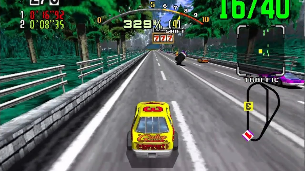Daytona USA Beginner 2’10”59 (Model 2 Emulator)