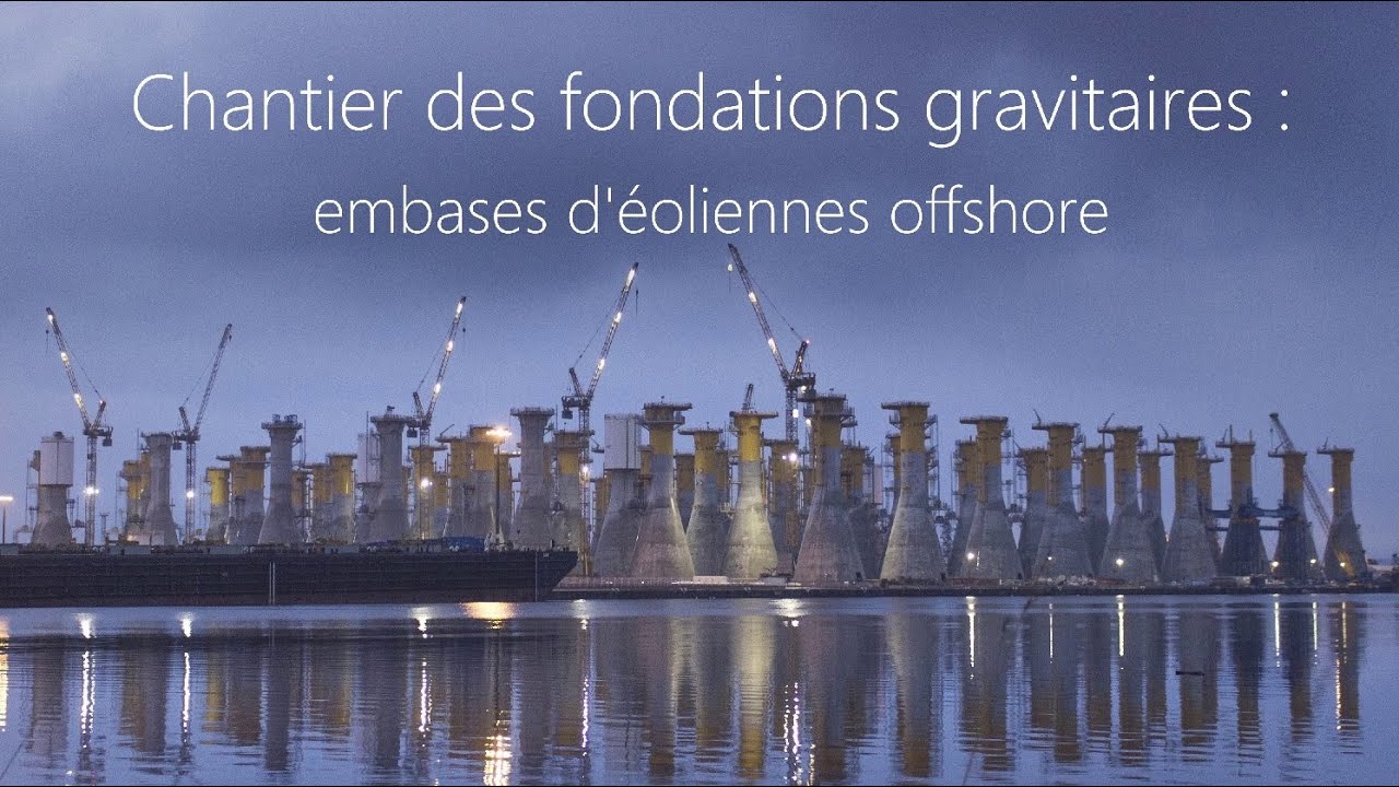 Fondations gravitaires - timelapse