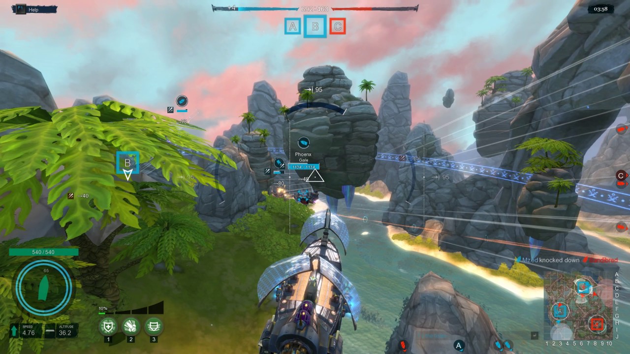 Cloud Pirates Support Beginner Gameplay