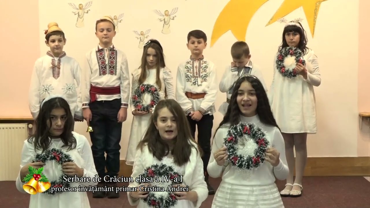 Serbare de Crăciun   clasa a IV a I