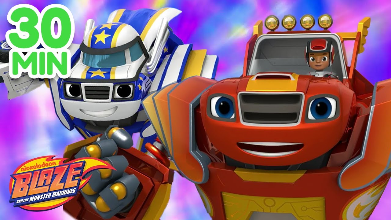 Robot Blaze & Friends To The Rescue Compilation |  Blaze and the Monster Machines