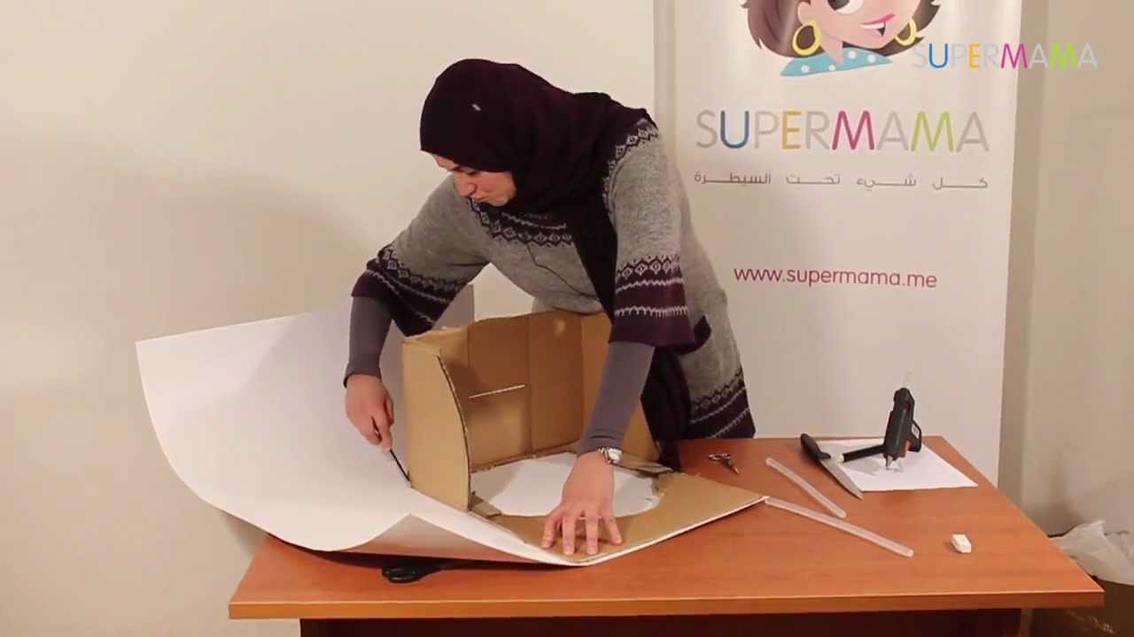 مشغولات يدوية: طريقة عمل مسرح عرائس