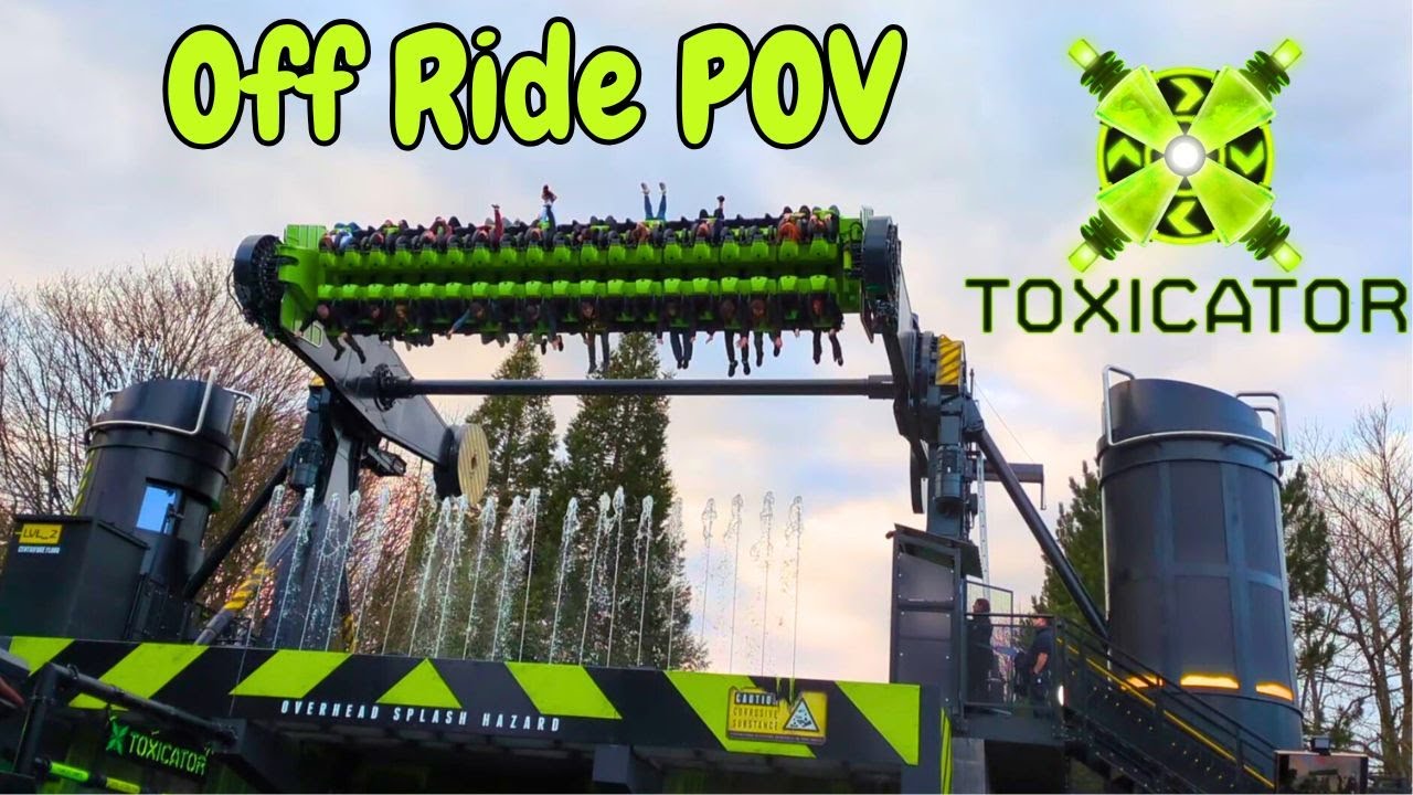NEW Toxicator Off Ride POV 2025 at Alton Towers Resort