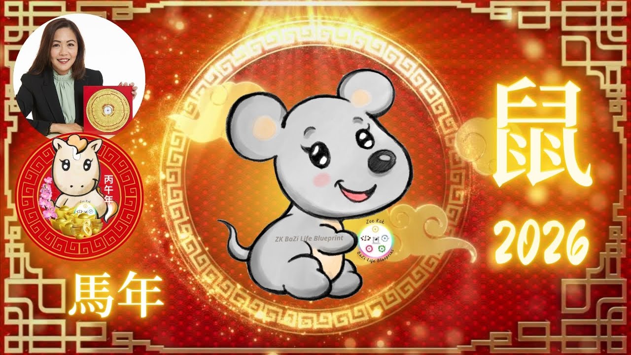 2026丙午火馬年｜屬鼠運勢全面解析｜陽火如何改變你的命運