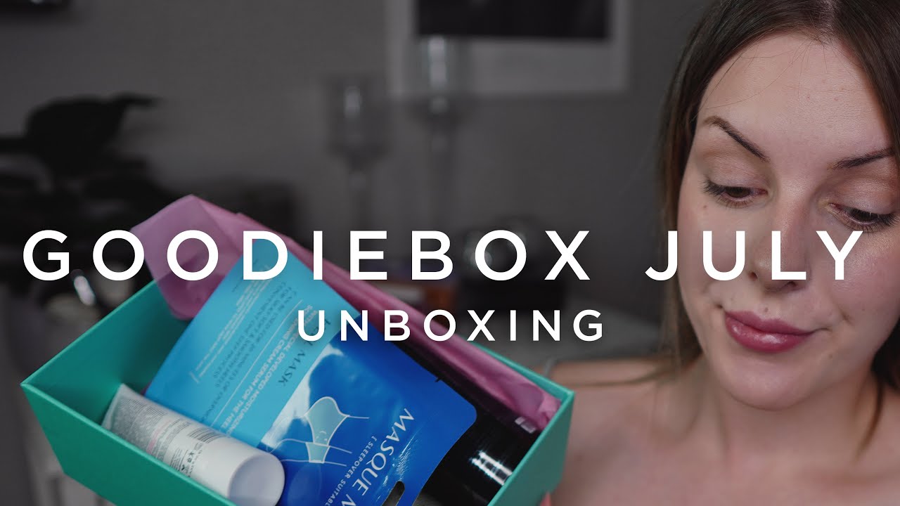 GOODIEBOX JULY 2020 UNBOXING | BEAUTY BOX UNBOXING | Josephine Svan
