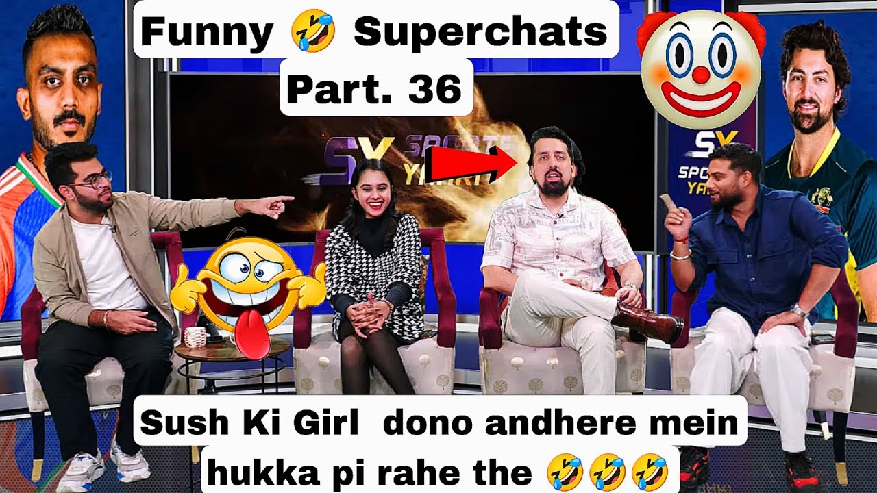 New Viral Funny 🤣 Superchats On Sports Yaari Sushant Mehta Must Watch 🔥