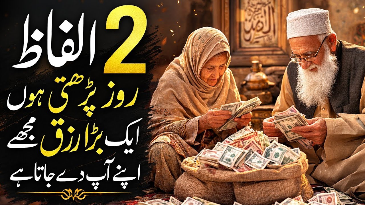 Eid se pehele 2 lafz ka rizq wala powerfull wazifa 