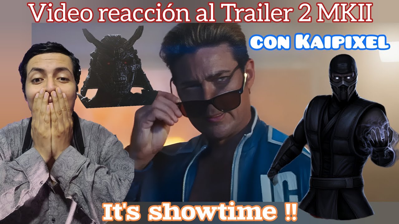 Video Reacción al Tráiler 2 de la Película Mortal Kombat II con Kaipixel 🍿