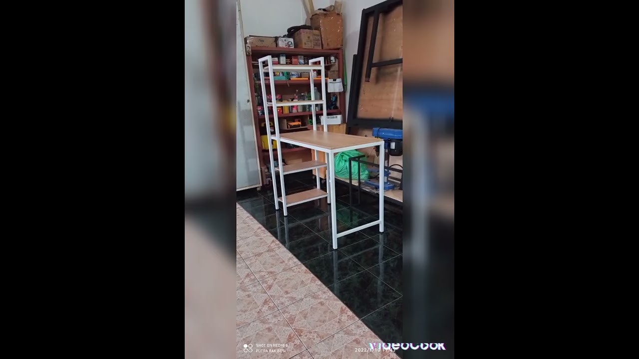 Meja Komputer Meja Belajar Custom Rangka Besi Semarang