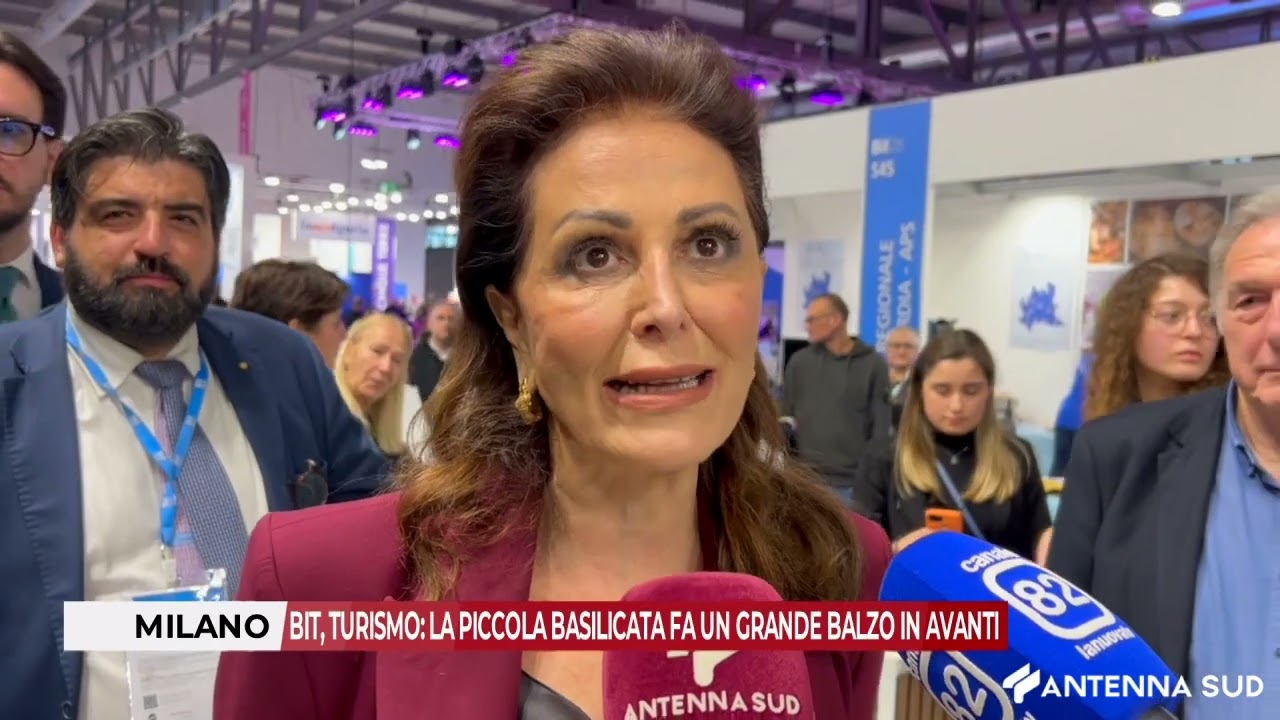 10 FEBBRAIO 2026 - MILANO, BIT: TURISMO, LA PICCOLA BASILICATA FA UN GRANDE BALZO IN AVANTI