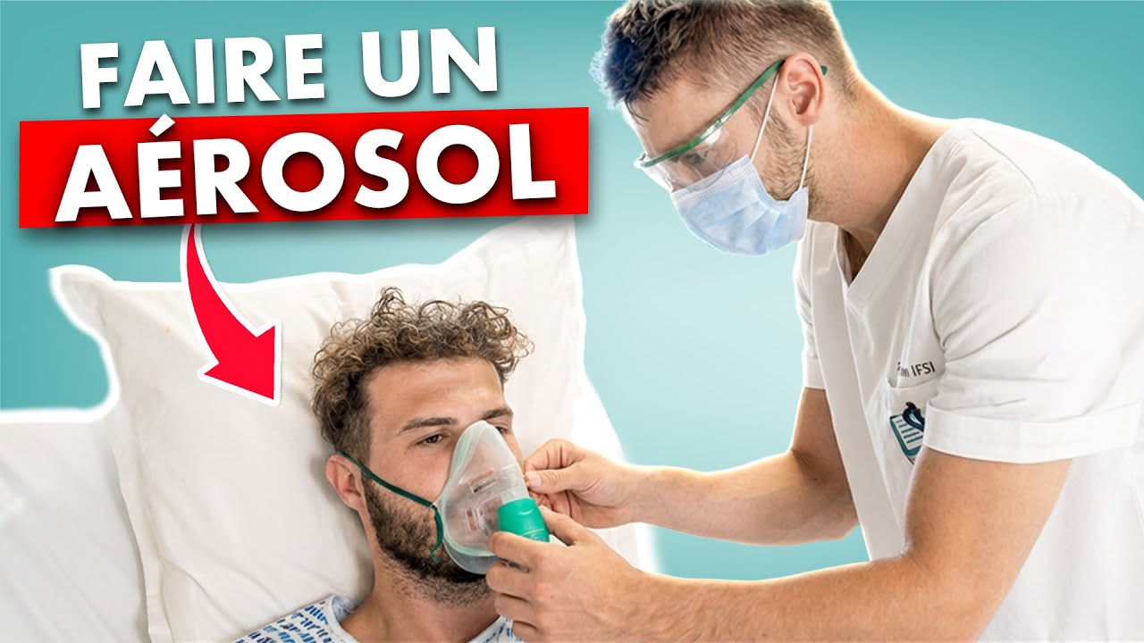 Aérosolthérapie par nébulisation : protocole étape par étape - soin infirmier