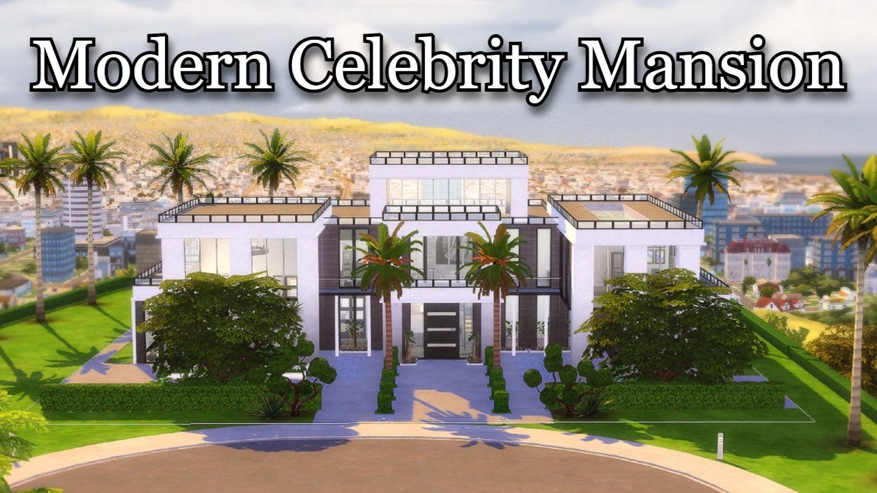 Building a Mansion for my Celebrity Dynasty! Sims 4 Speedbuild