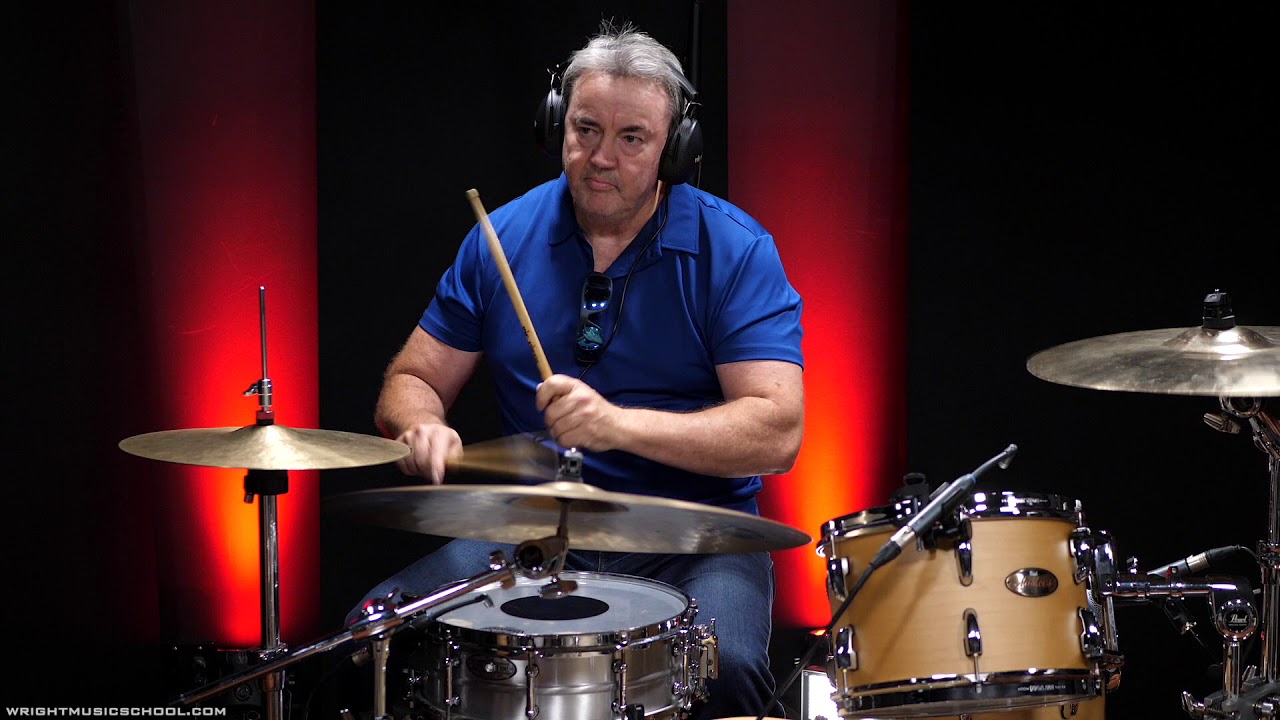 Wright Music School - Justin Percival - Eric Clapton - After Midnight - Drum Cover
