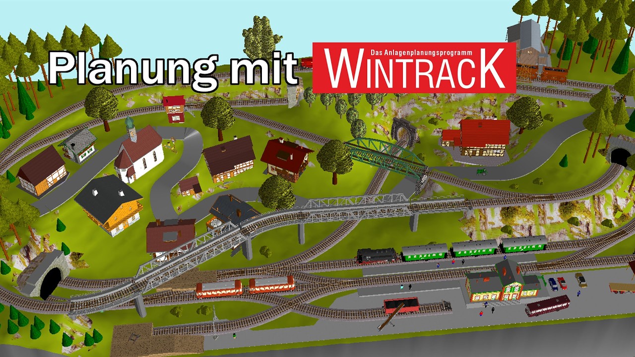 Warum Zeit mit einem detaillierten Gleisplan verschwenden❓ Grundlagen der Planung mit WinTrack