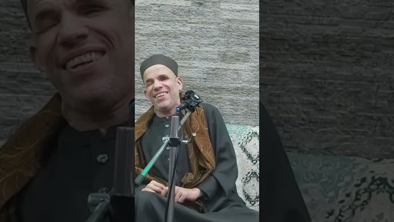 ابداع و تجليات ربانية من الشيخ سعيد الغنام  و هو يبدع في الابتهالات