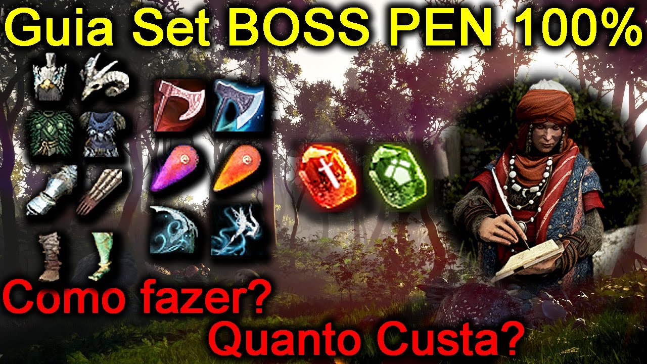 BDO - Guia Arma e Armadura PEN 100% Garantidos!