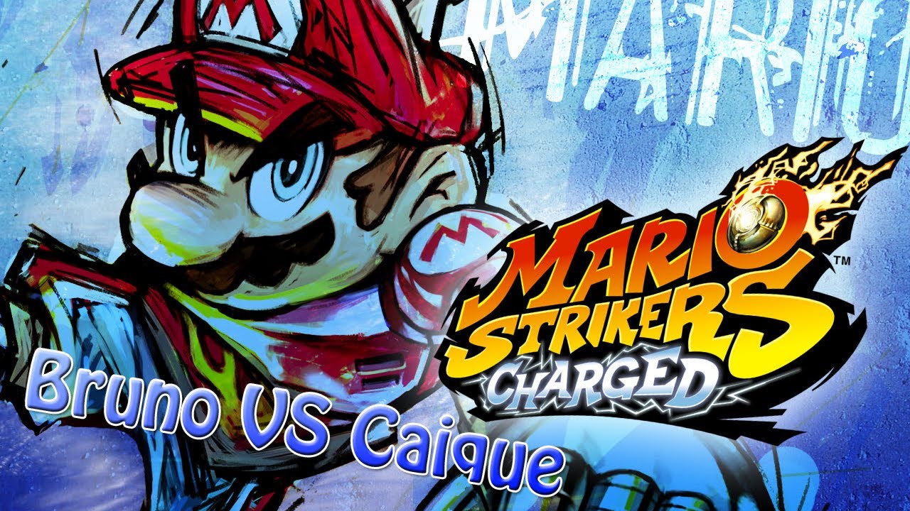 Mario Strikers Charged - Bruno VS Caique - True Gamer Revolution