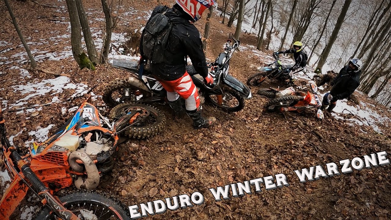 Hard Enduro Winter WARZONE | KTM300 XC vs Beta300RR vs KTM250TPI | #HardEnduroVlog73