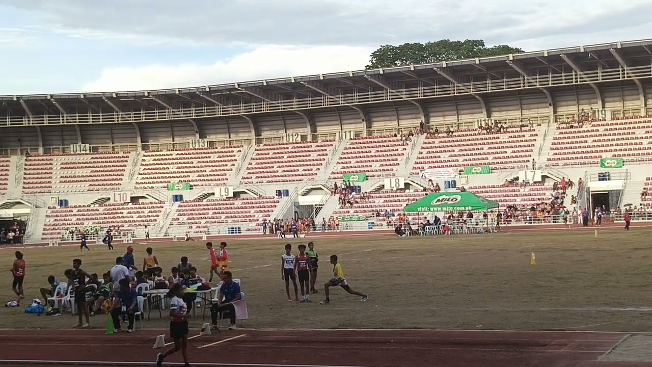 Palarong pambansa... Secondary girls walkathon