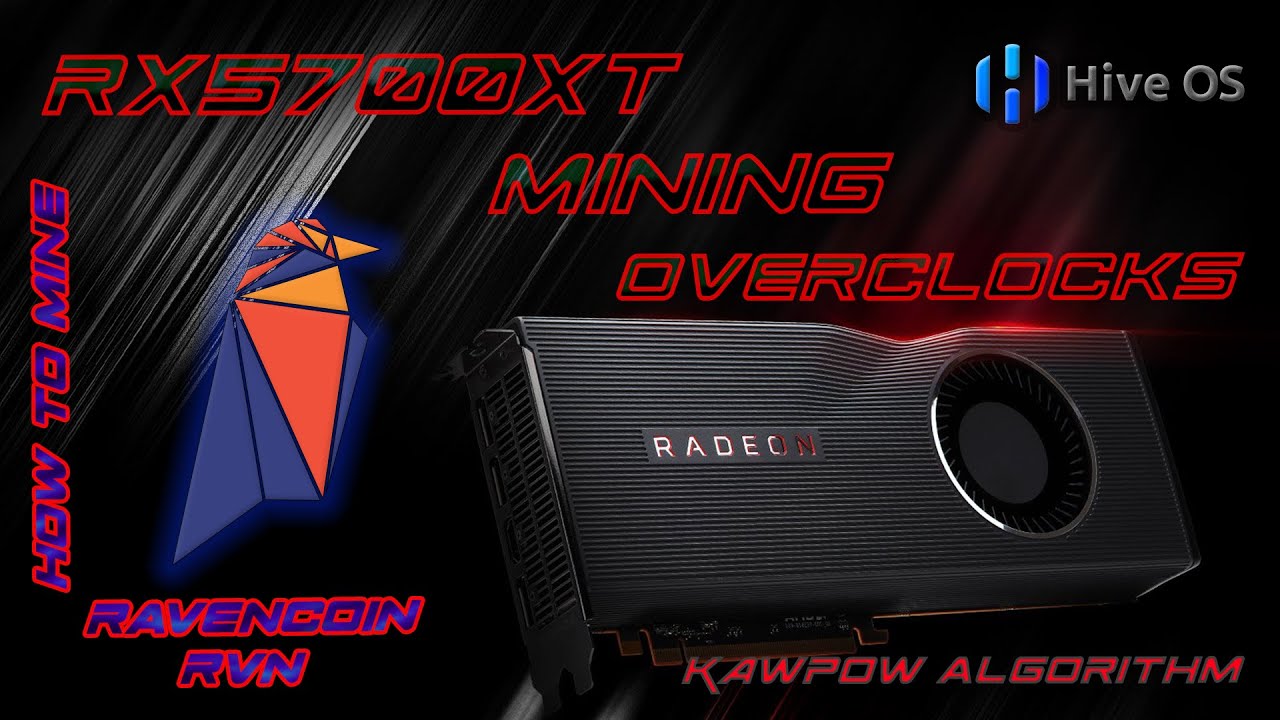 RX5700XT Mining RAVENCOIN Overclocks | EP-033