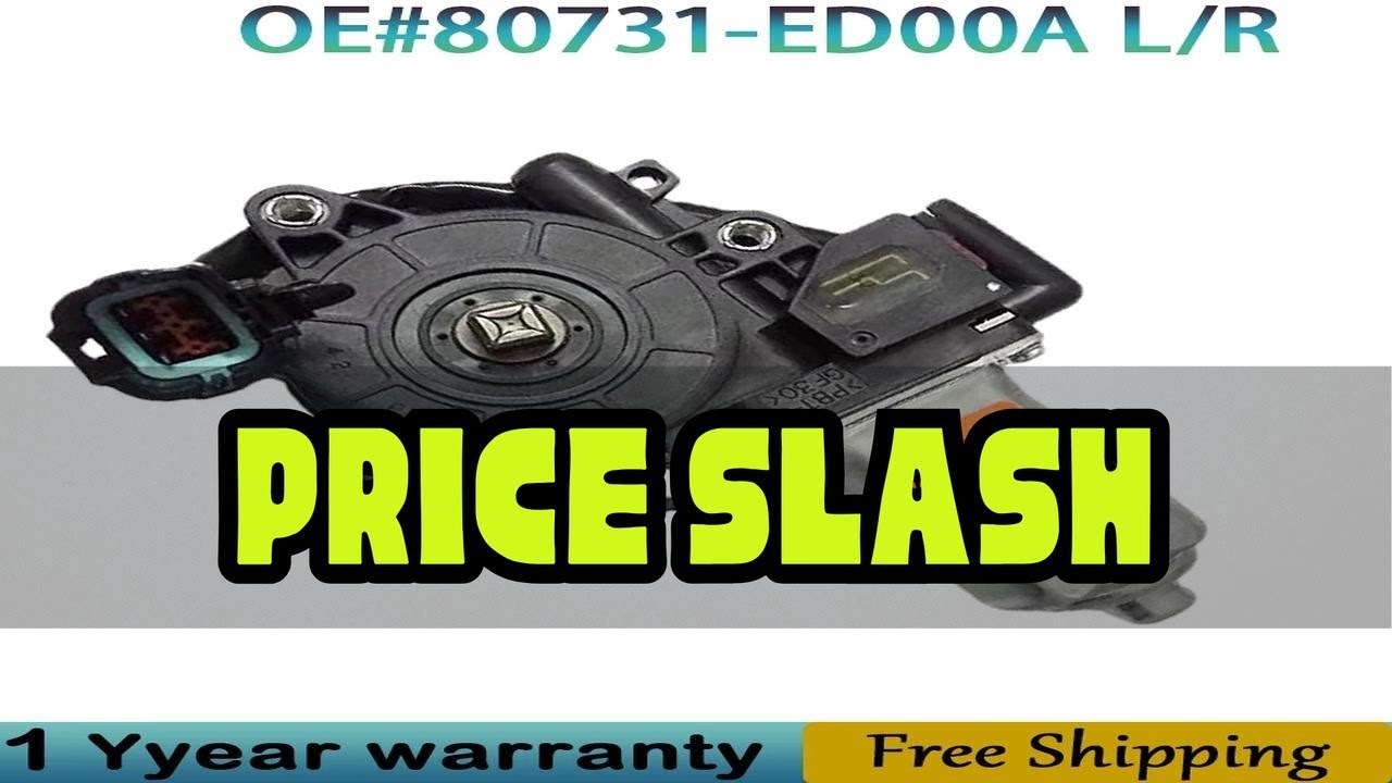 80731-ED00A NEW Window Glass Electric Lifting Motor Front For Left & Right Nissan TIIDA 2005-2010 G