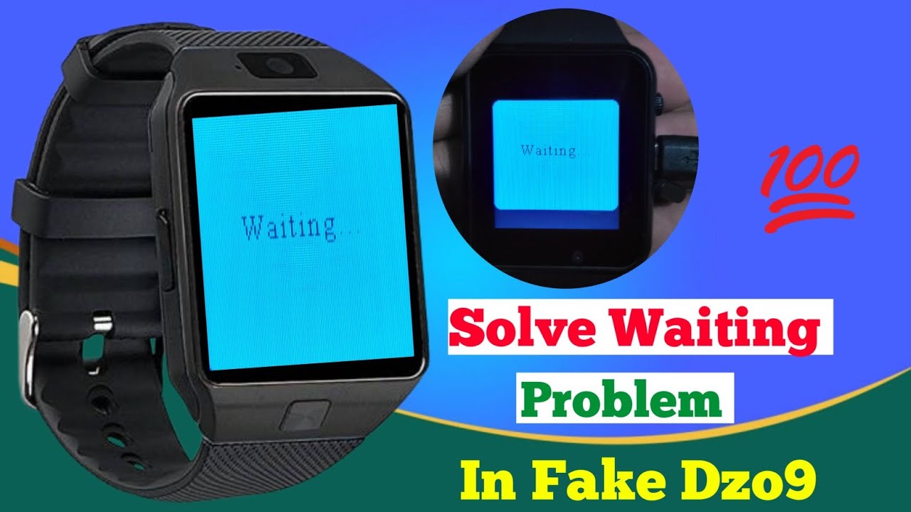 Dzo9 Smartwatch Browser Waiting Problem | fake dzo9 mai browser kaise chalaye #smartwatchclub #dz09