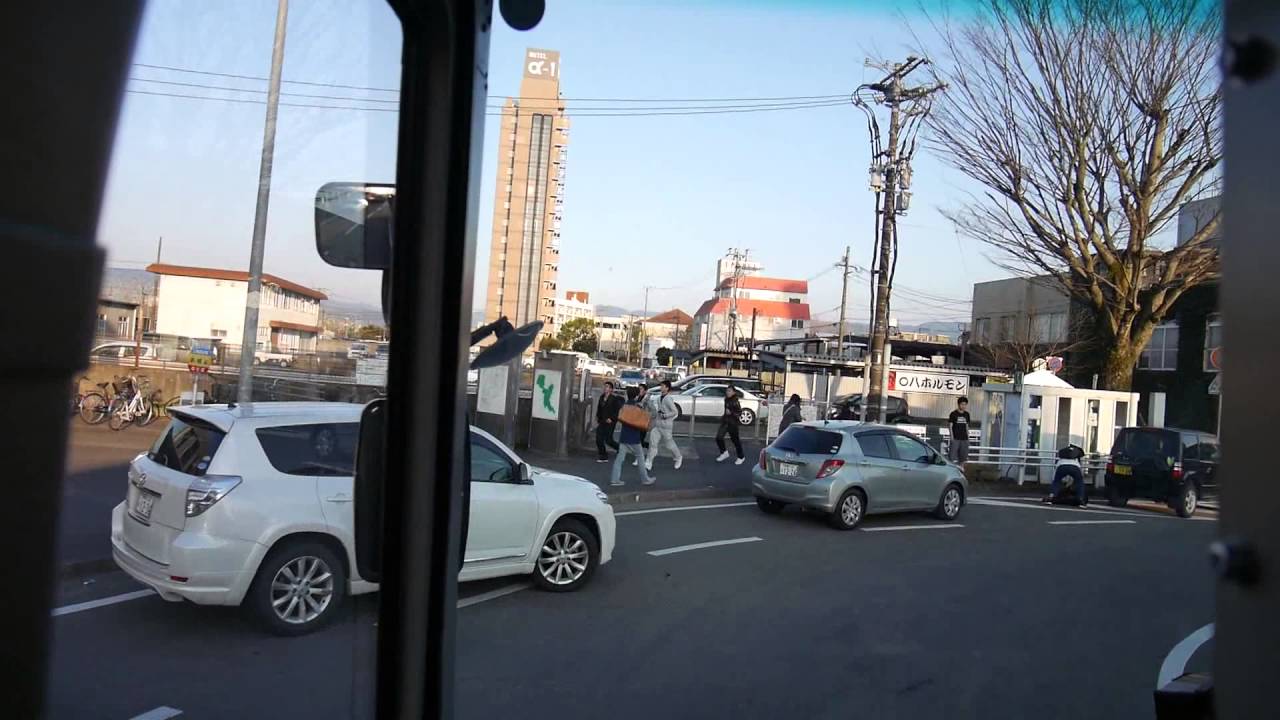 【前面展望】西都城駅前バスセンター～都城駅～宮崎空港～宮崎駅【宮崎空港線_路線バスで北上中！】
