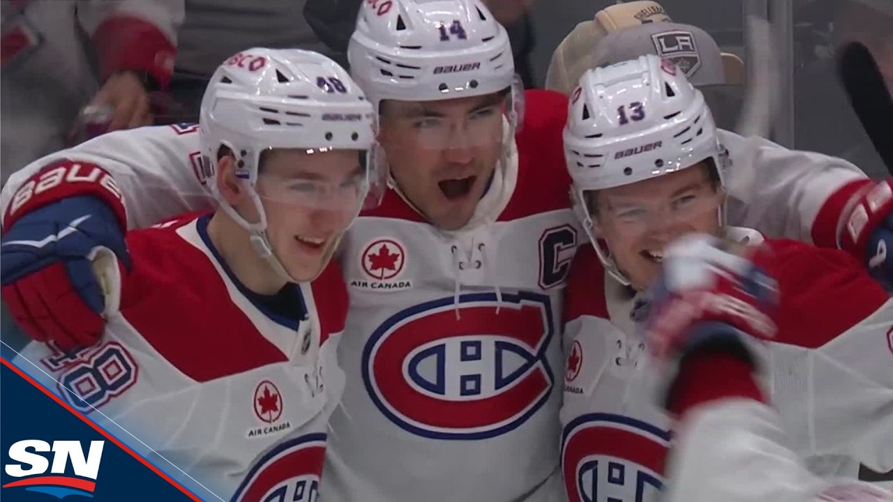Nick Suzuki Blasts One-Timer To Score Clutch Goal