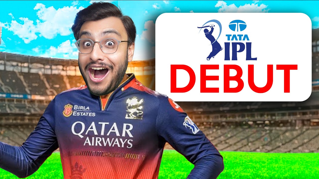 I PLAYED MY FIRST MATCH IN IPL 2025
