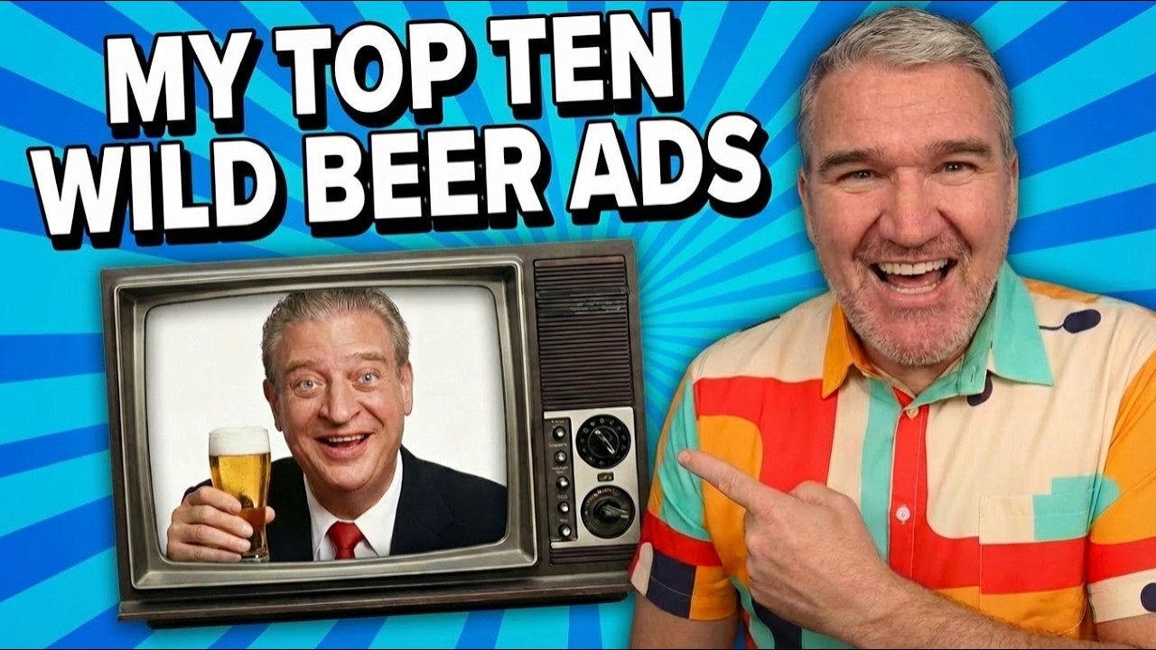 I'm COUNTING Down My Top 10 WILDEST Classic Beer Commercials?