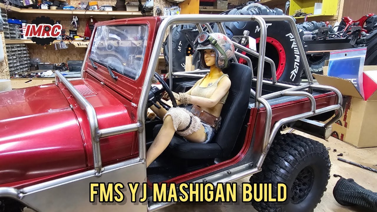 Building an RC | Roc hobby fms YJ 1/10 mashigan #1 (4K UHD) |  @imrc