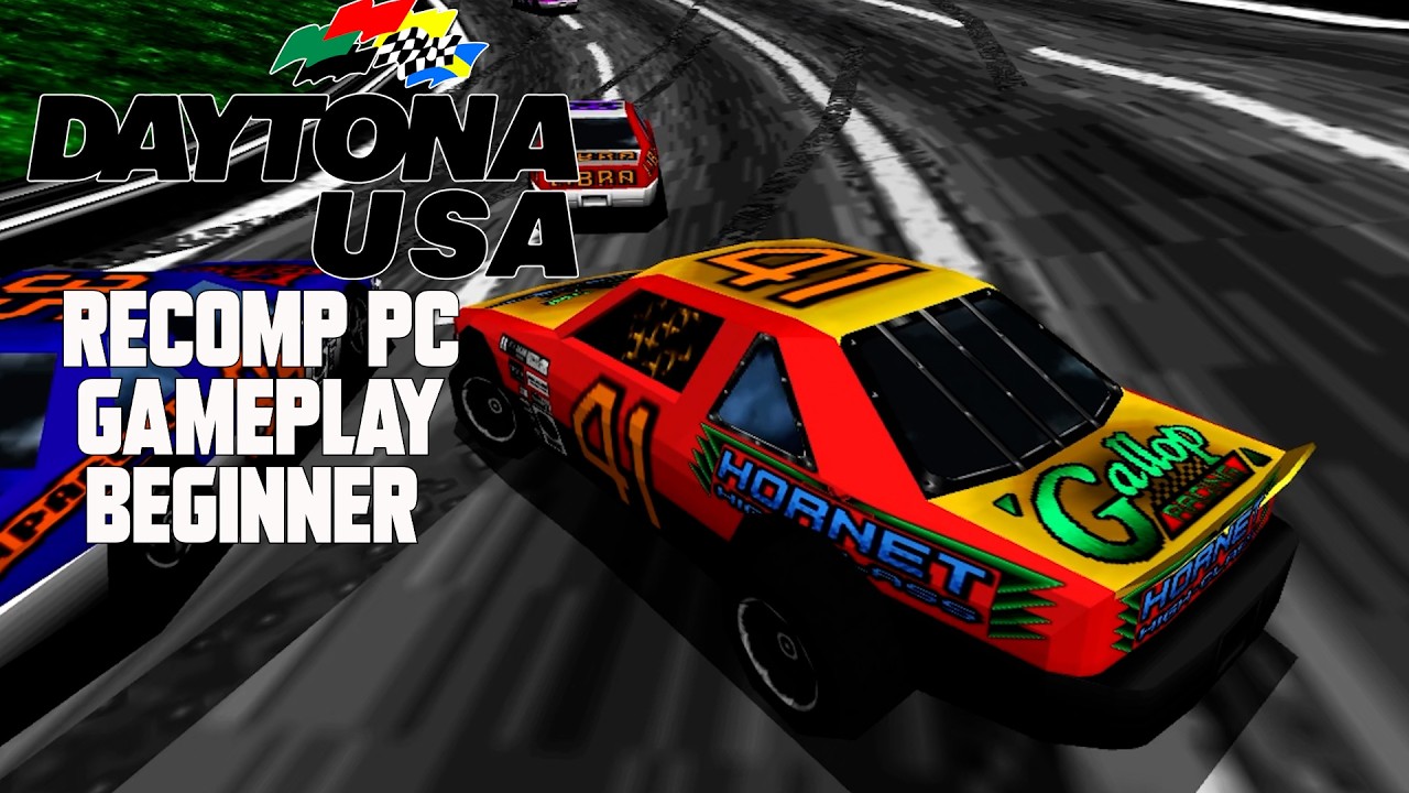Daytona USA | XBLA Recomp PC - Arcade/Beginner (MT)