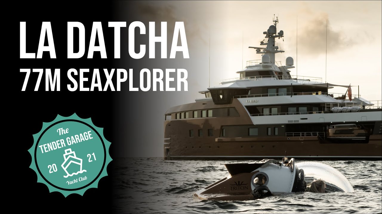 La Datcha | Damen Yachting SeaXplorer 77m | Expedition Explorer Super Yacht built for adventure!