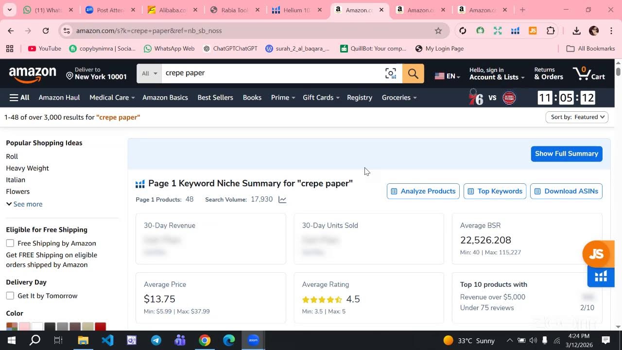 Amazon Class - Batch # 1 - Lecture # 14