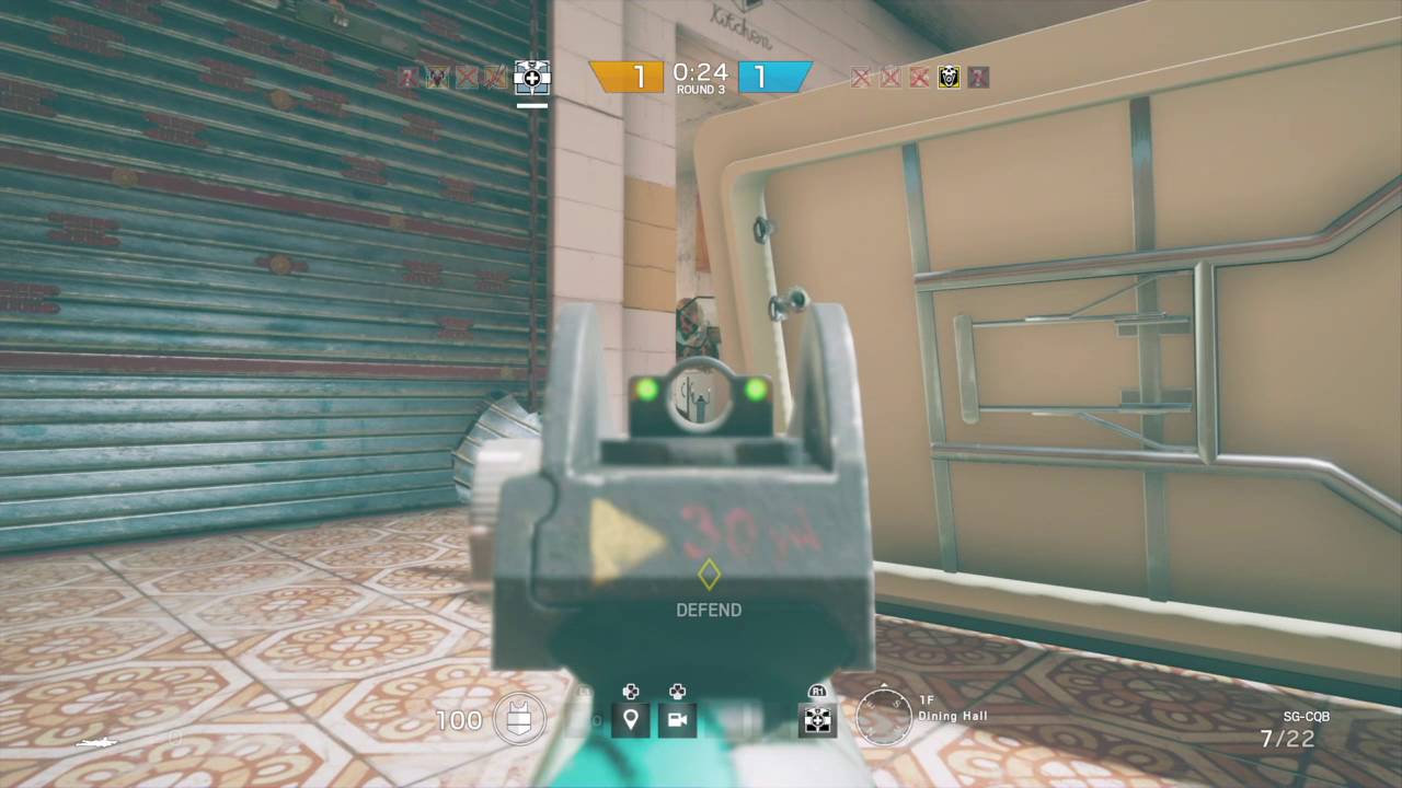 Rainbow Six&reg; Siege 1vs1 Doc trolling blackbeard