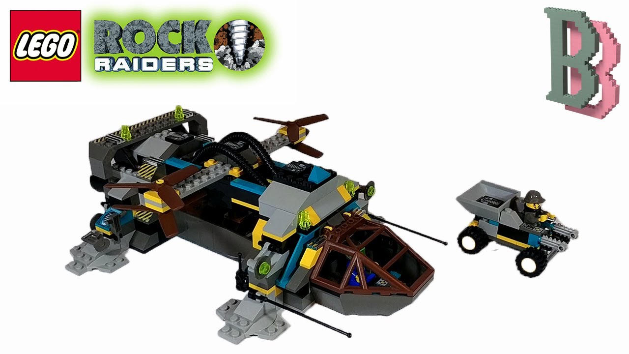 LEGO Rock Raiders 4980 Tunnel Transport HQ - Review 1999