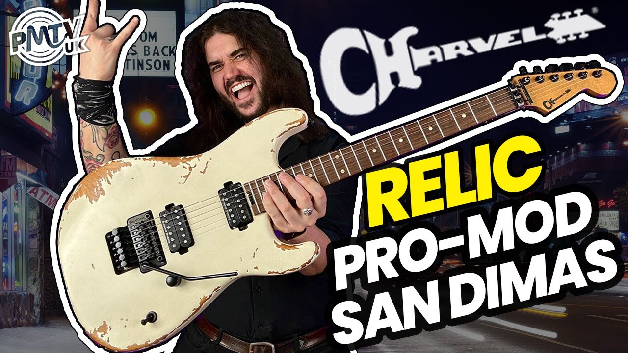Zniszczona gitara Hot-Rod z lat 80. dla dzisiejszych SHREDDER&Oacute;W! - The Charvel Pro Mod Relic San ...