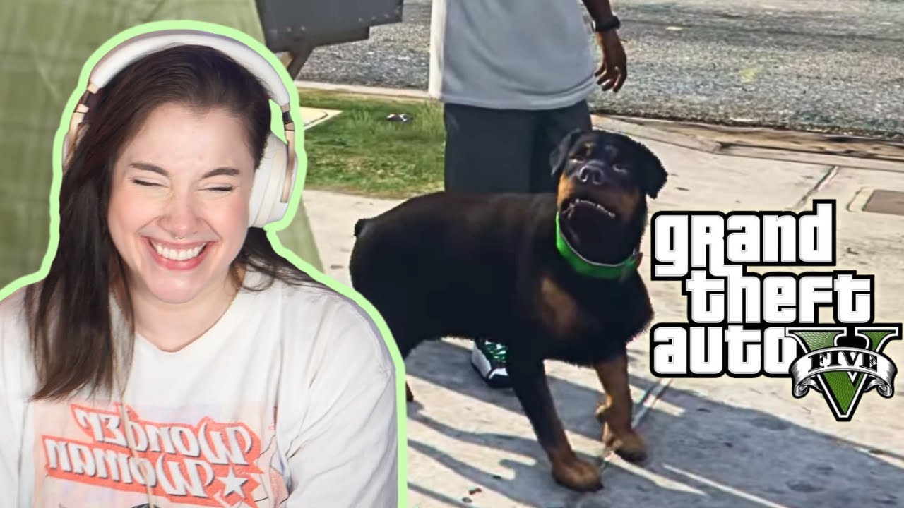 CHOP is a GOOD BOY!! | GTA 5 | First Time Playing | Ep 4