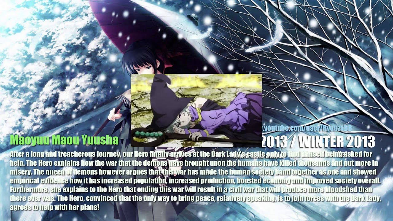 Lista Anime - Zima 2013 / Anime List - Winter 2013