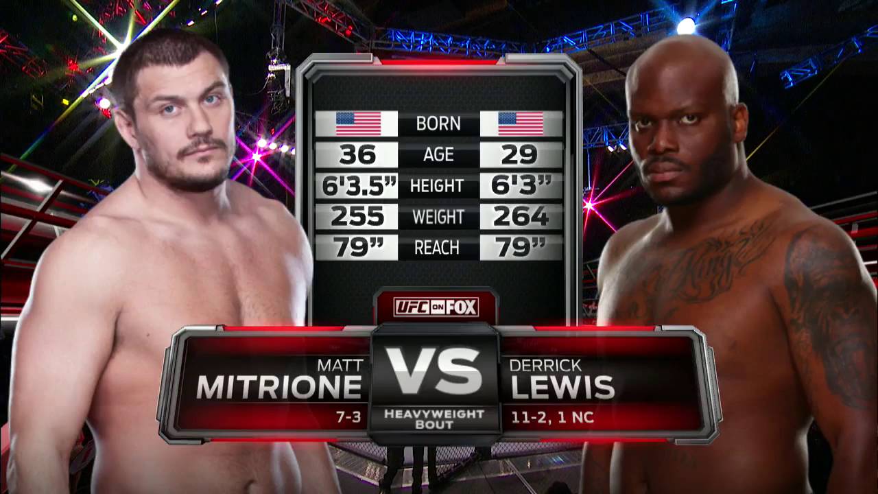 matt mitrione vs derrick lewis ufc fight night