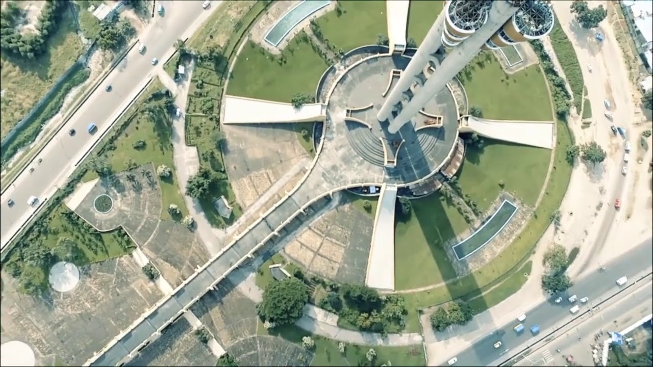 Kinshasa vue du ciel la capitale de la RDC