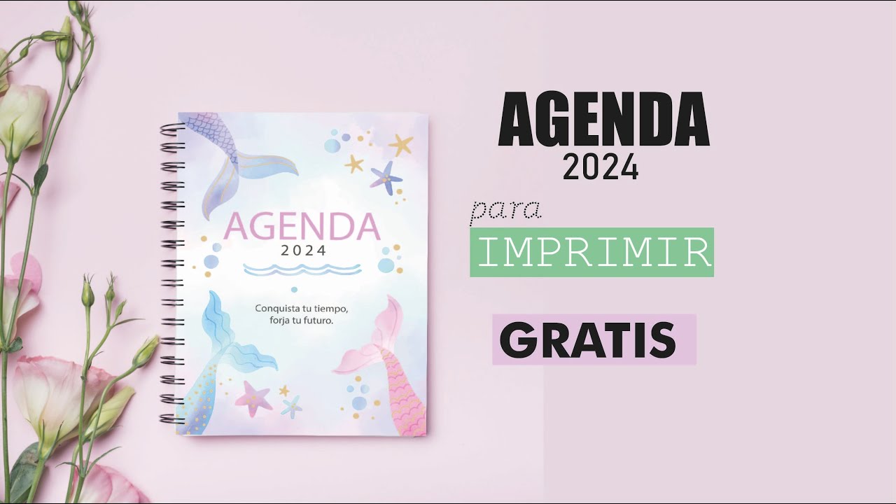 DIY AGENDA 2024 para imprimir gratis ♥Aylén