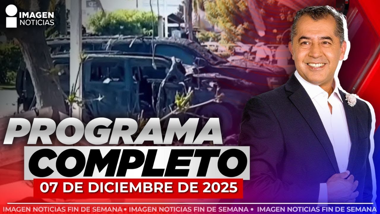 Imagen Noticias Fin de Semana con Enrique S&aacute;nchez | Programa completo 07 de diciembre de 2025